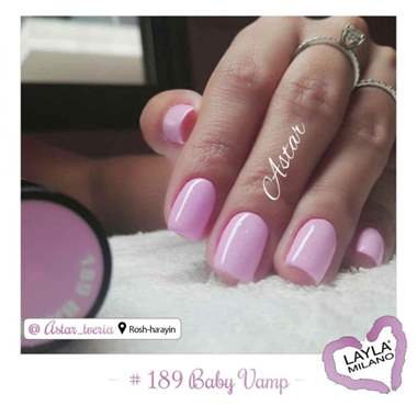 לק ג'ל לילה מילאנו 189 – Baby Vamp : image 2