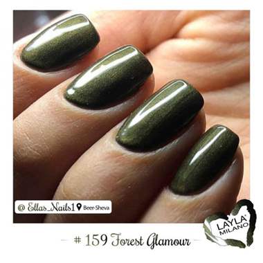 לק ג'ל לילה מילאנו 159 – Forest Glamour : image 2