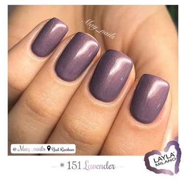 לק ג'ל לילה מילאנו 151 – Lavender : image 2