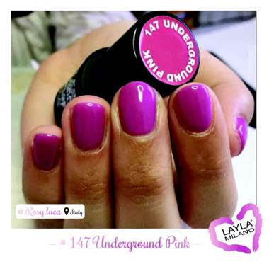 לק ג'ל לילה מילאנו 147 – Underground Pink : image 2