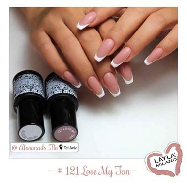 לק ג'ל לילה מילאנו 121 – Love My Tan : image 2