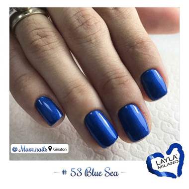 לק ג'ל לילה מילאנו 53 – Blue Sea : image 2