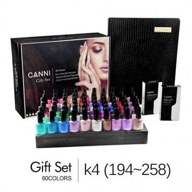 סט 60 גוונים לק ג'ל CANNI – סט 4 : image 1