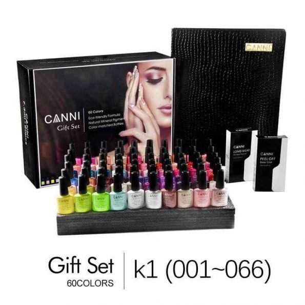 סט 60 גוונים לק ג