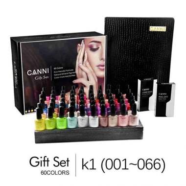 סט 60 גוונים לק ג'ל CANNI – סט 1 : image 1