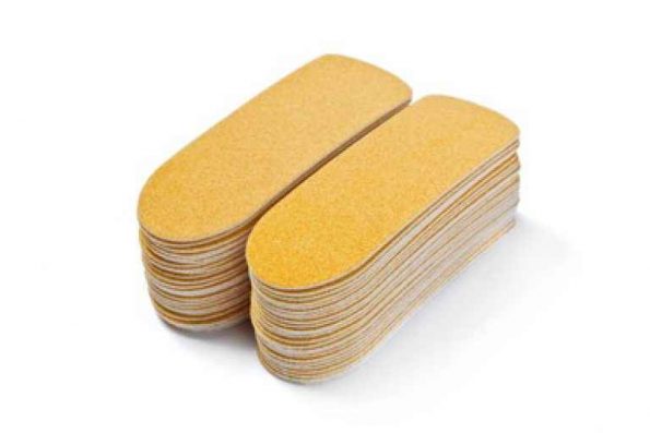 מדבקות לטש לפדיקור -צהוב