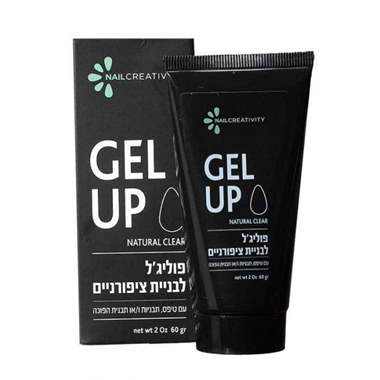 Nail Creativity Gel-Up פוליג'ל שקוף : image 1