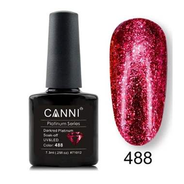 לק ג'ל פלטיניום CANNI 488 קאני : image 1