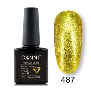 לק ג'ל פלטיניום CANNI 487 קאני : image 1