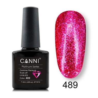 לק ג'ל פלטיניום CANNI 489 קאני : image 1