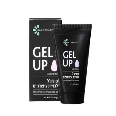 Nail Creativity Gel-Up פוליג'ל ורוד בהיר : image 1
